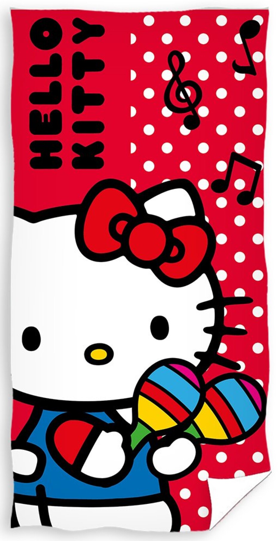 Dětská osuška Hello Kitty Malá Hudebnice - main (0)