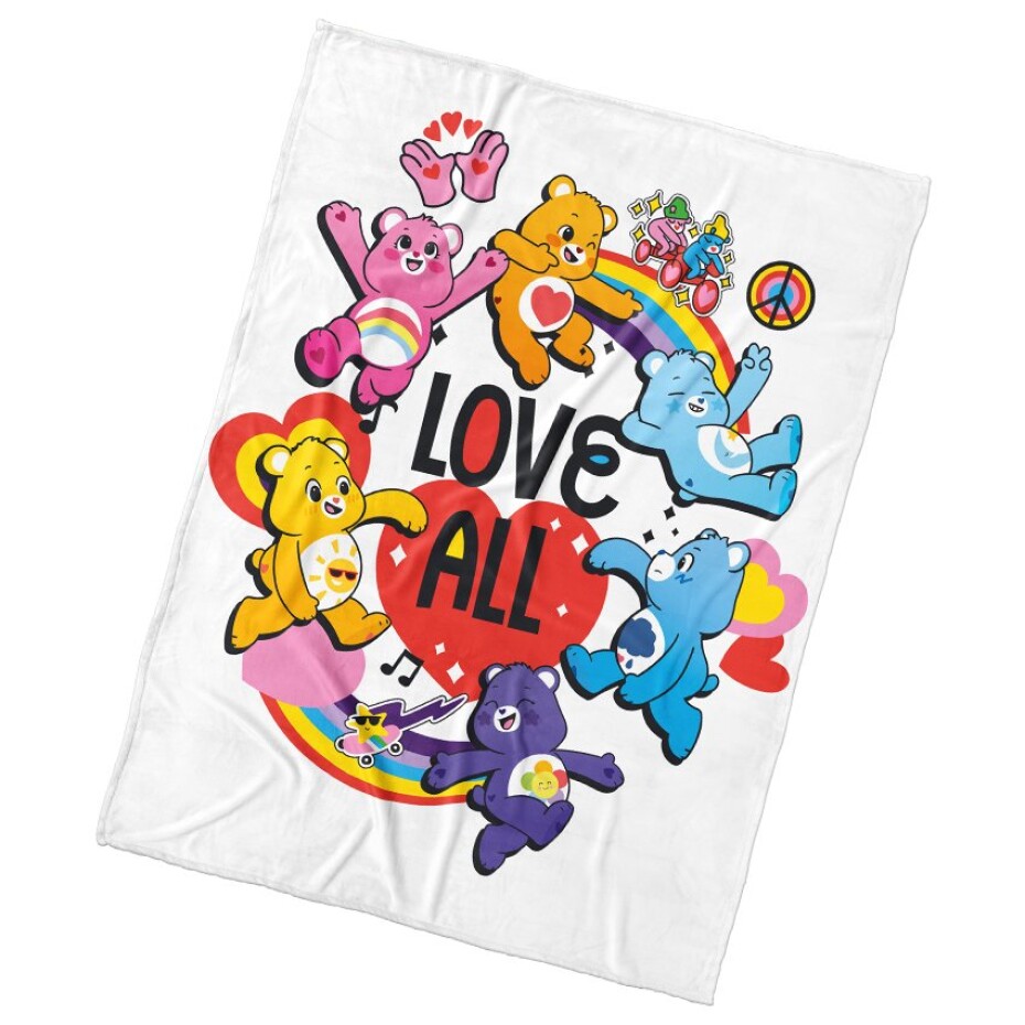 Dětská deka Medvídci Care Bears 150x200 cm - main (0)
