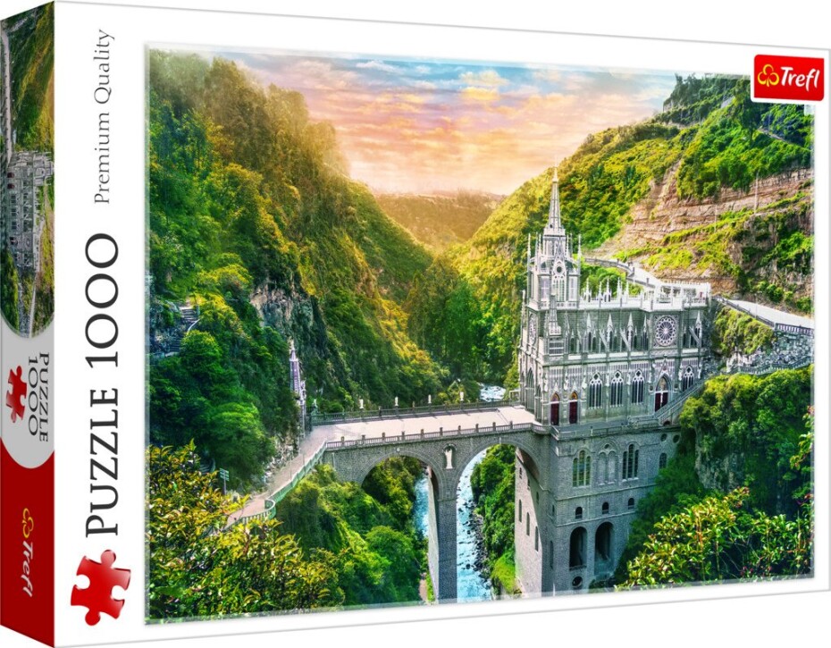 Trefl Puzzle Svatyně Las Lajas, Kolumbie 1000 dílků - Trefl - main (0)