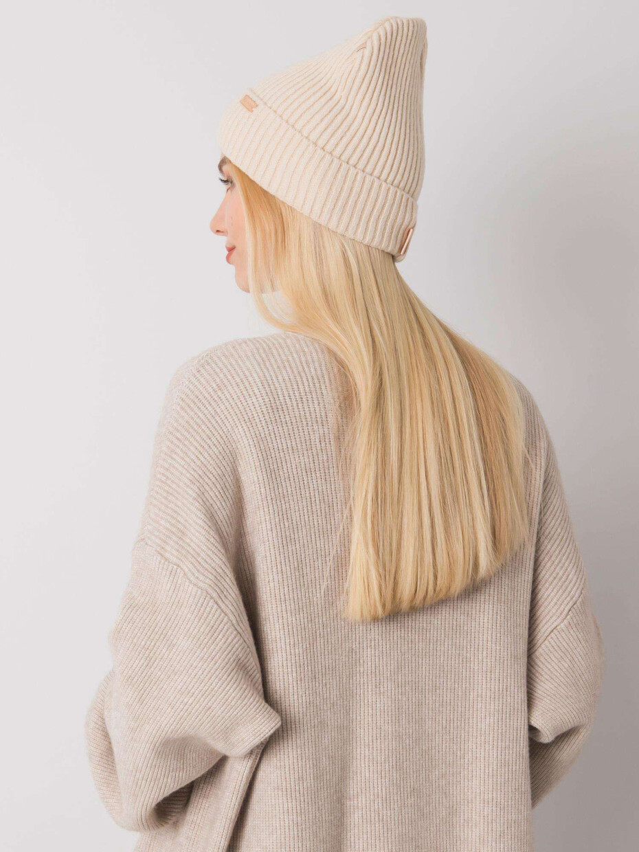 Dámská čepice JK CZ 27 cap.84P béžová jedna velikost - main (0)