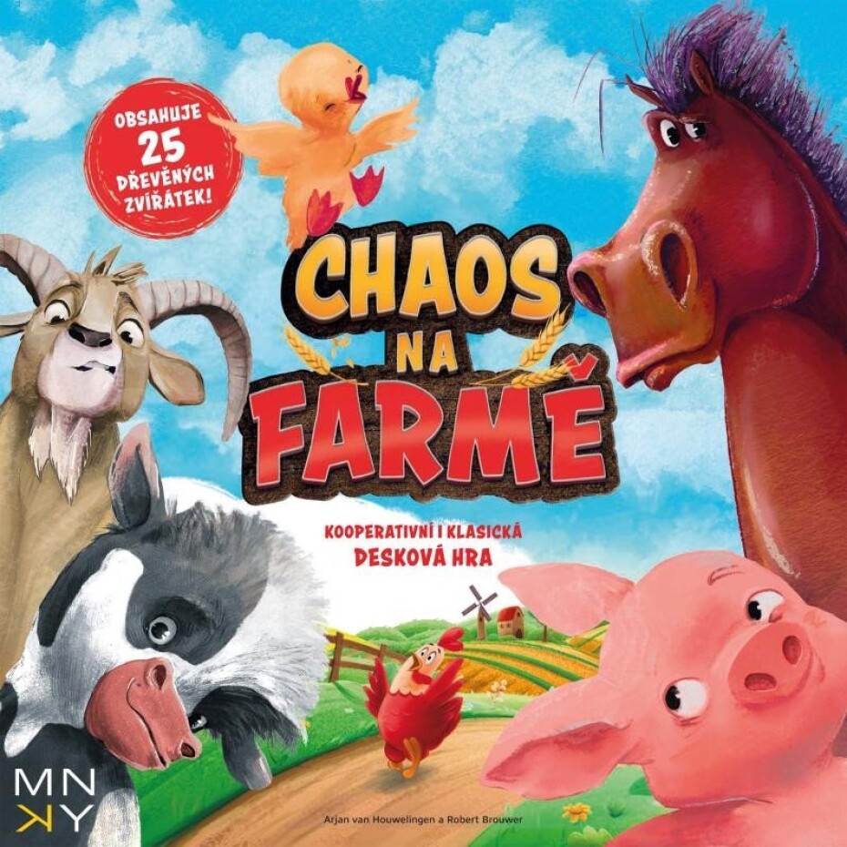 Chaos na farmě - desková hra - kolektiv autorů - main (0)