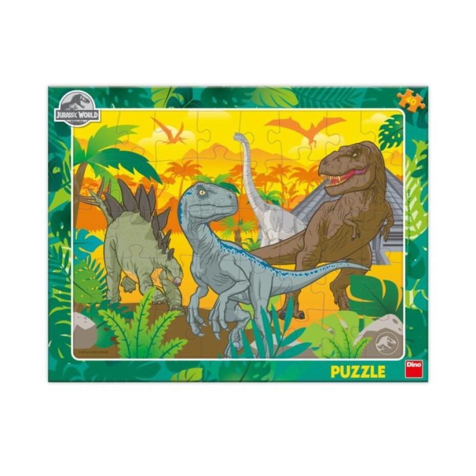 Puzzle Jurský svět 40 dílků - main (0)