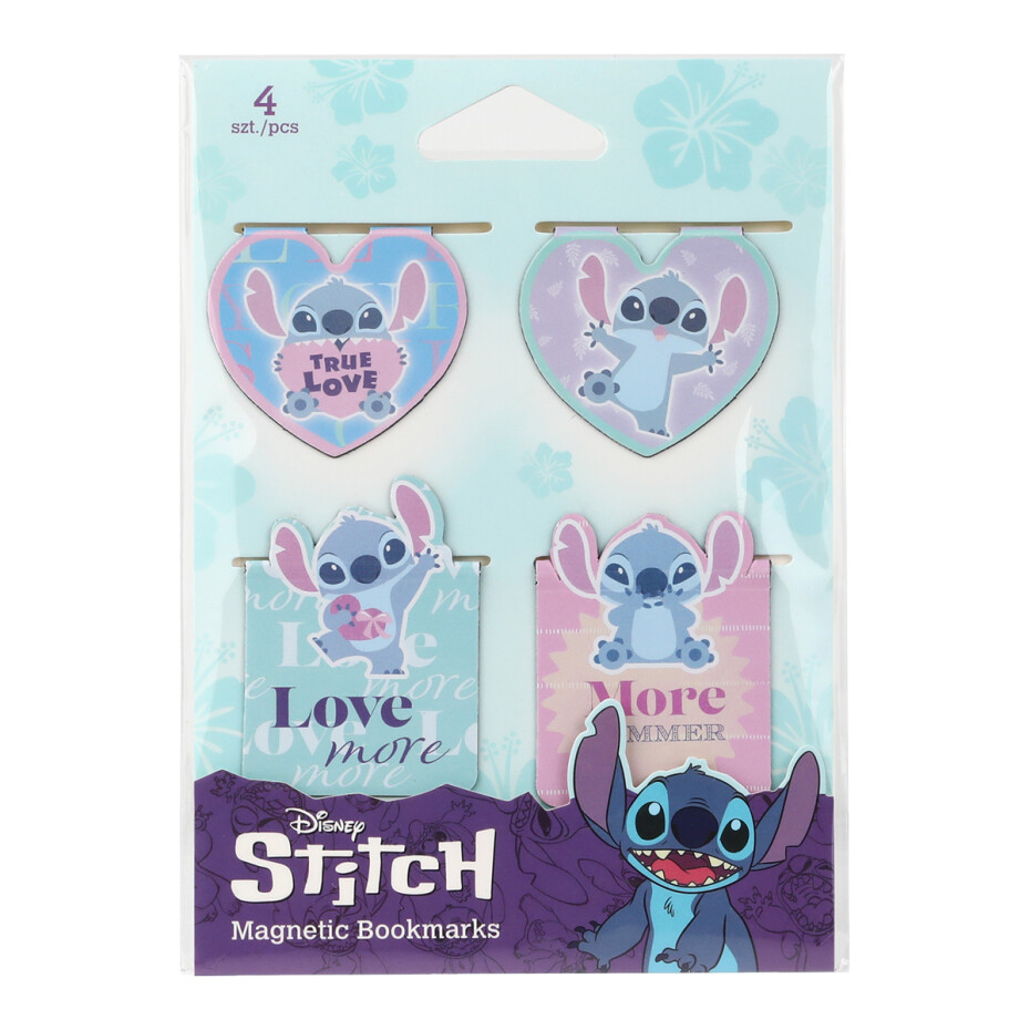 Colorino magnetická záložka Stitch Pastel 1, mix motivů, 4 ks - main (0)
