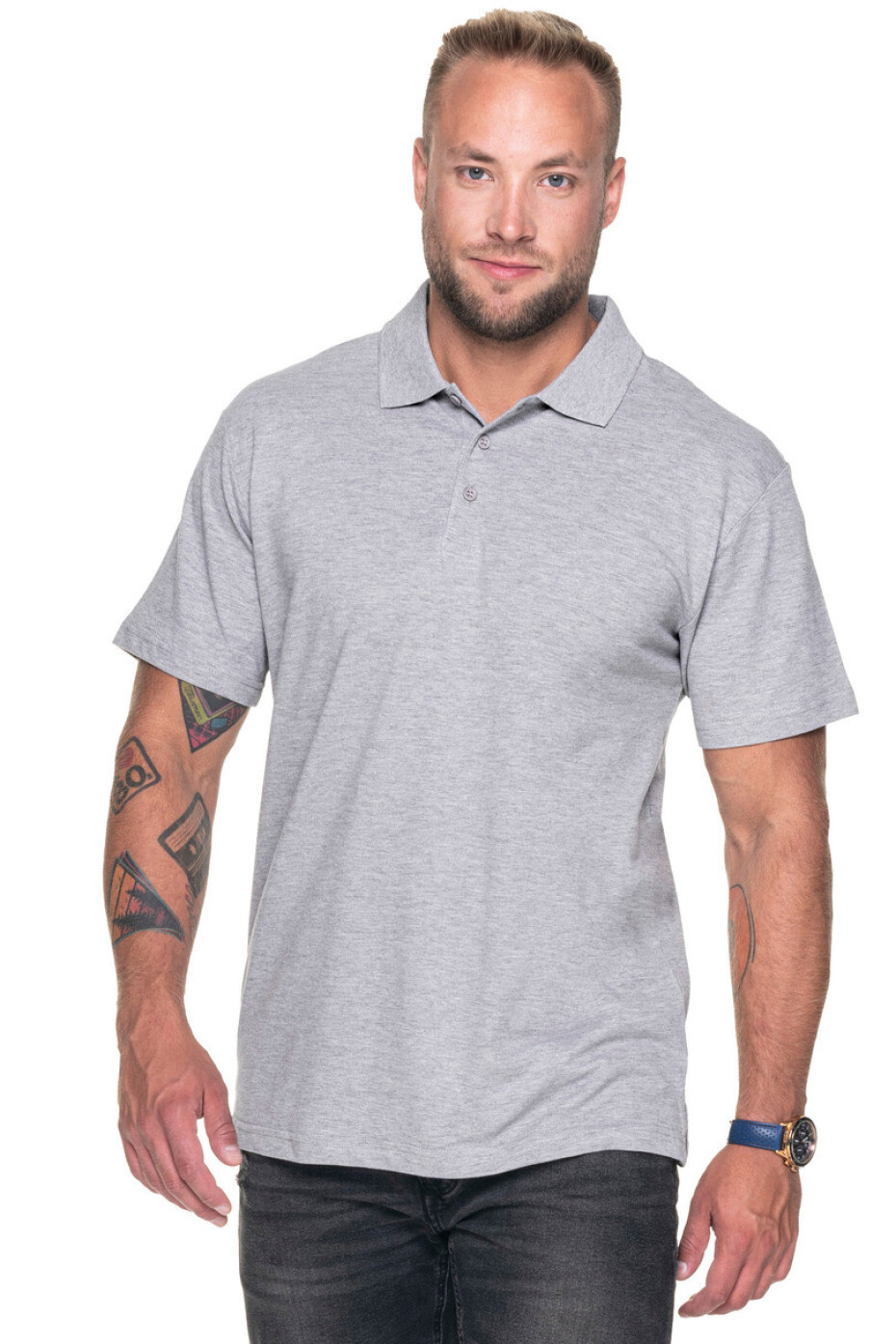 Pánské tričko POLO M POLO HEAVY 42180 bílá S - main (13)