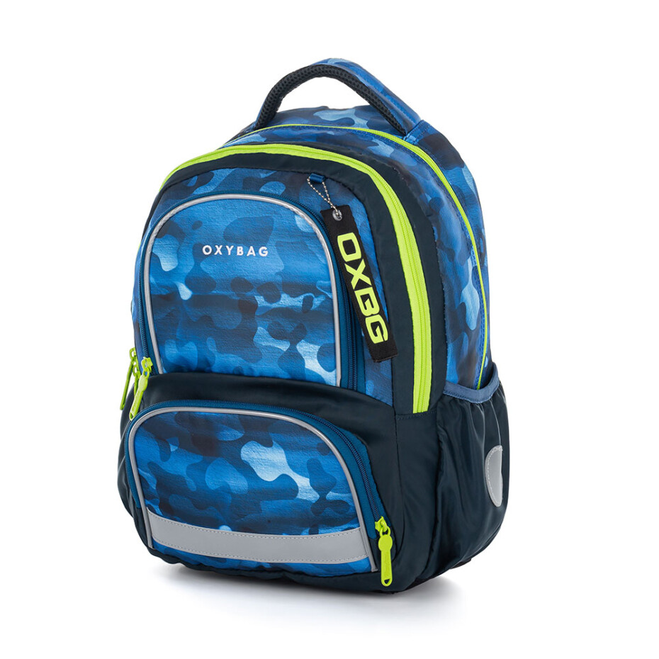 Oxy Go Školní batoh - Camo Blue - main (0)