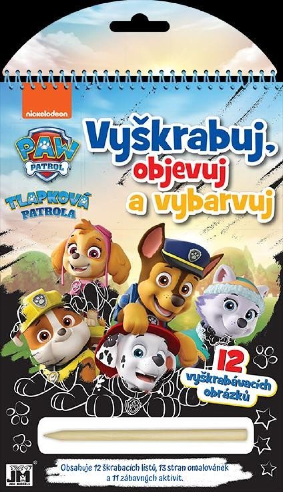 Tlapková patrola - Vyškrabuj, objevuj, vybarvuj - main (0)