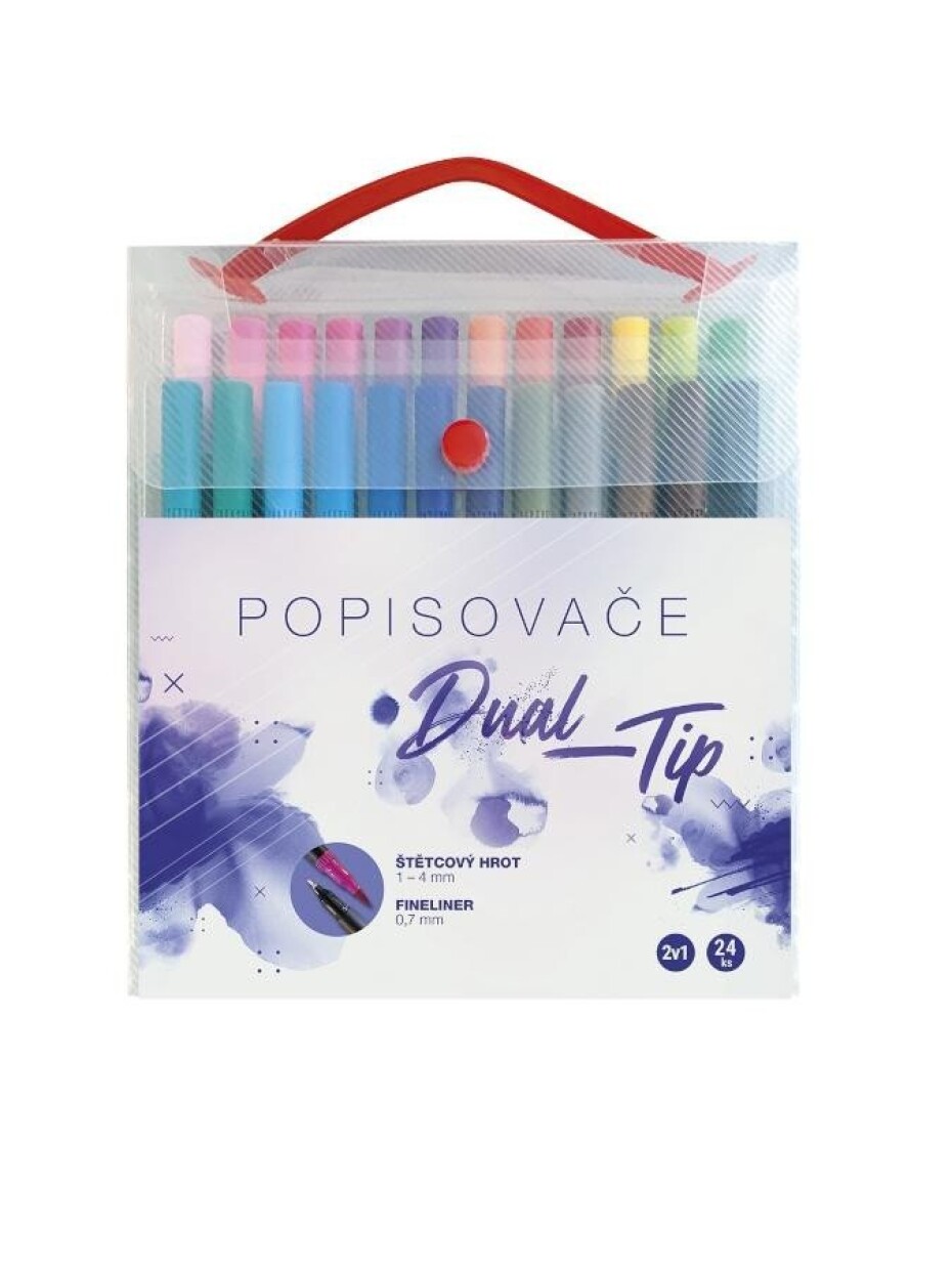 Concorde Sada popisovačů Dual-Tip - 24 ks box - main (0)