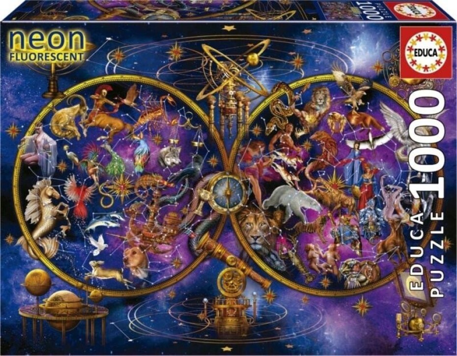 Puzzle svítící Souhvězdí 1000 dílků - main (0)