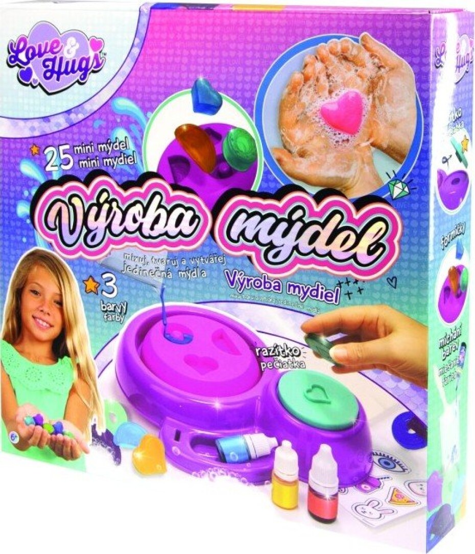 Love and Hugs - Výroba mýdel - Alltoys - main (0)