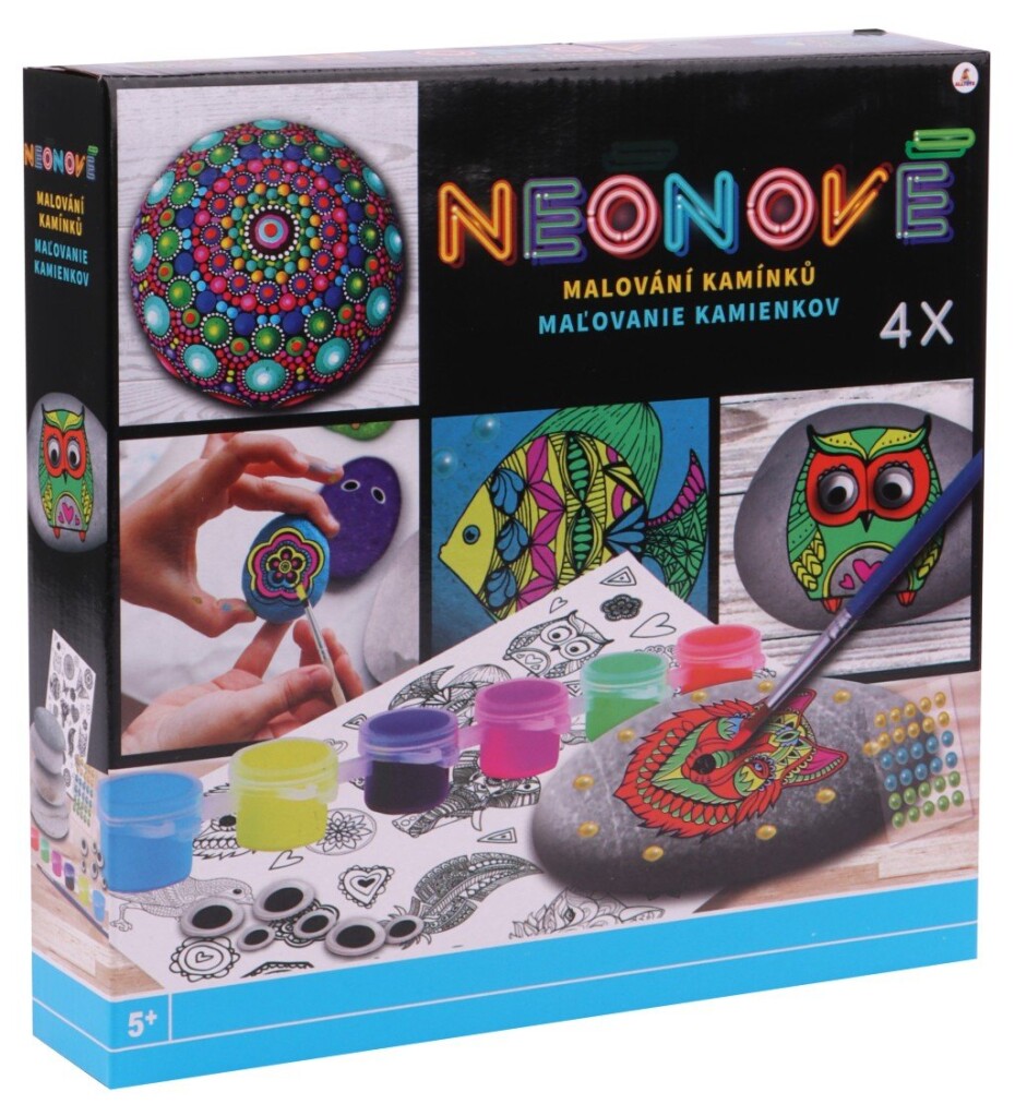 Malování na kamínky Neon - Craft Creative - main (0)