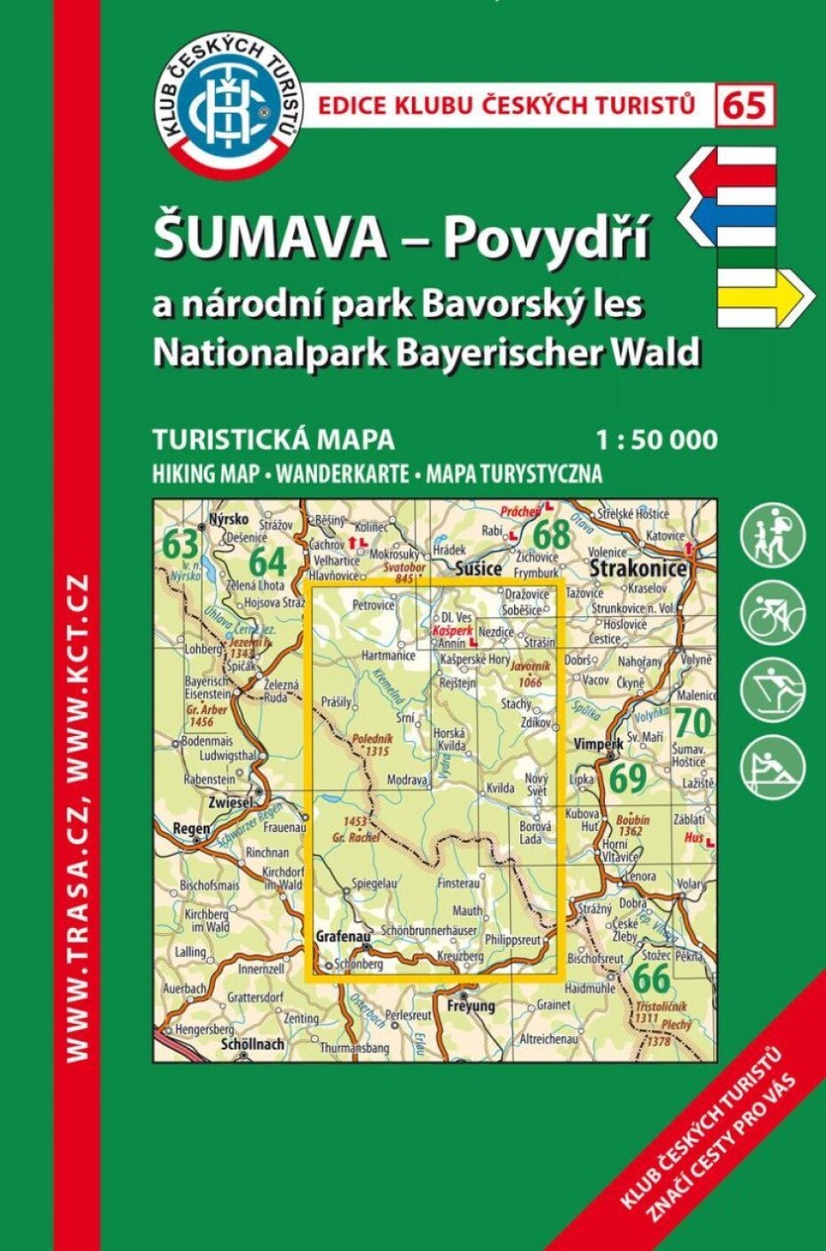 KČT 65 Šumava - Povydří a NP 1:50 000/ 10. vydání 2022 - main (0)