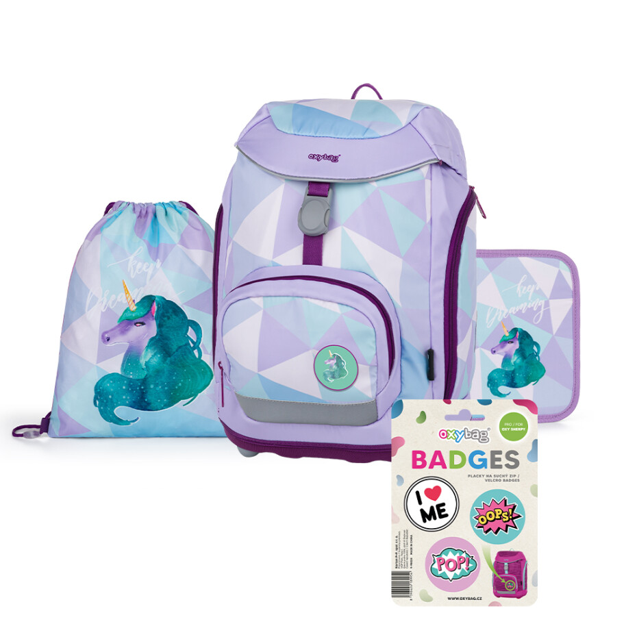 Školní set 4 ks Oxy Sherpy - Unicorn - main (0)