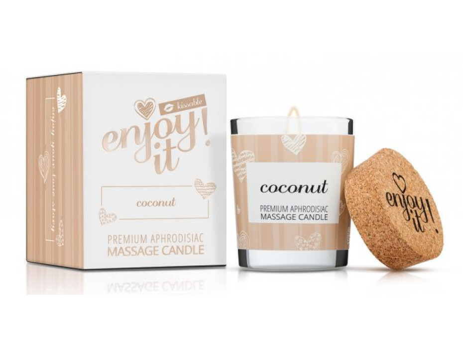 Masážní svíčka Enjoy it! Coconut - Magnetifico - main (0)