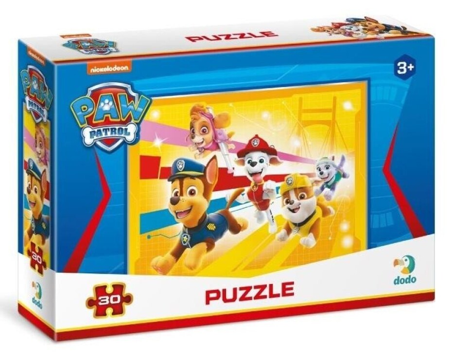 Puzzle Tlapková patrola: Do akce 30 dílků - main (0)