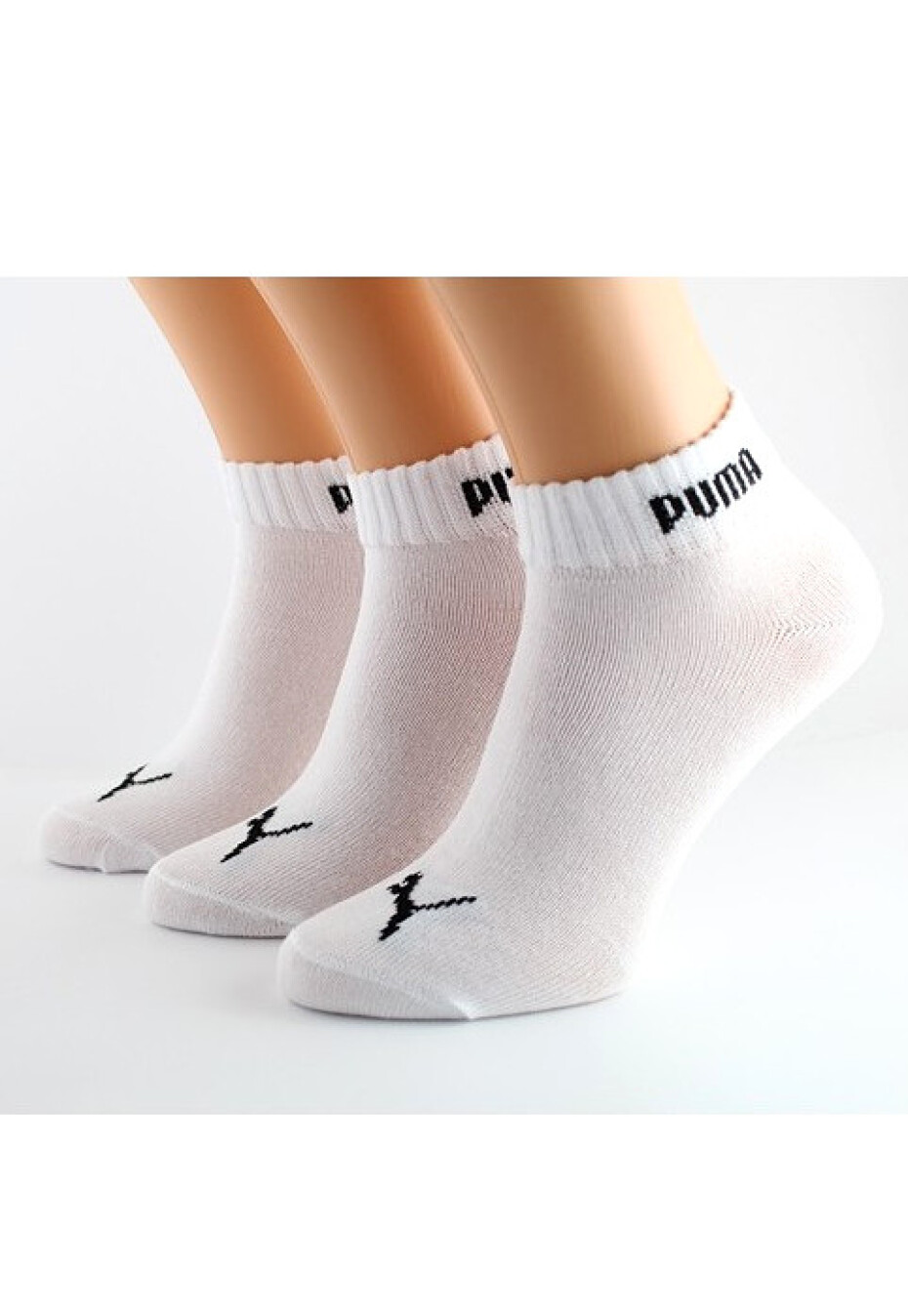 Ponožky Basic Quarter A'3 - 271080001 - Puma šedo-bílo-černá 35-38 - main (8)