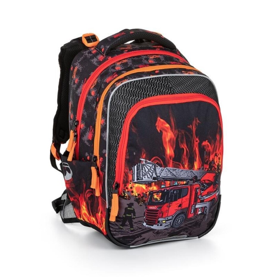 Bagmaster Školní batoh Beta 23 B Black/Red - main (0)