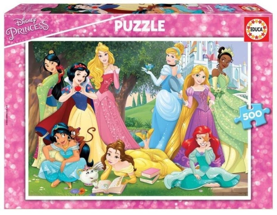 Puzzle Disney Princezny 500 dílků - main (0)