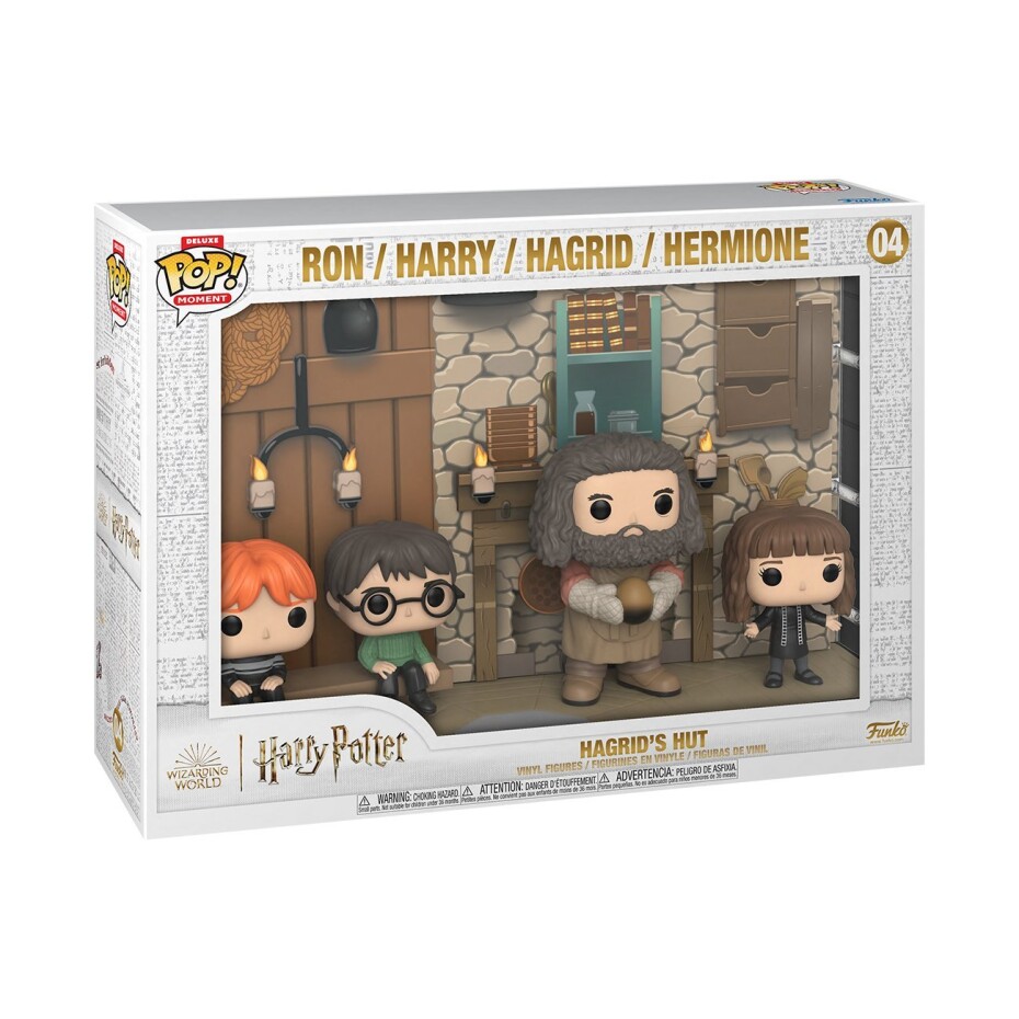 Funko POP Moments Deluxe: Harry Potter - Hagrid´s Hut (4 pack) - main (0)