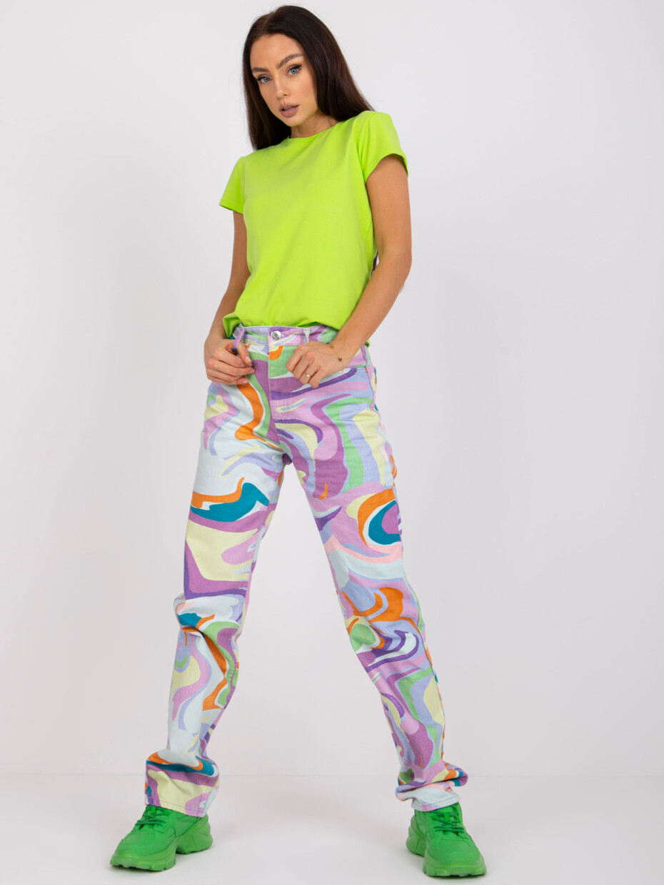 Tričko RV TS 4623.84 fluo zelená L - main (1)