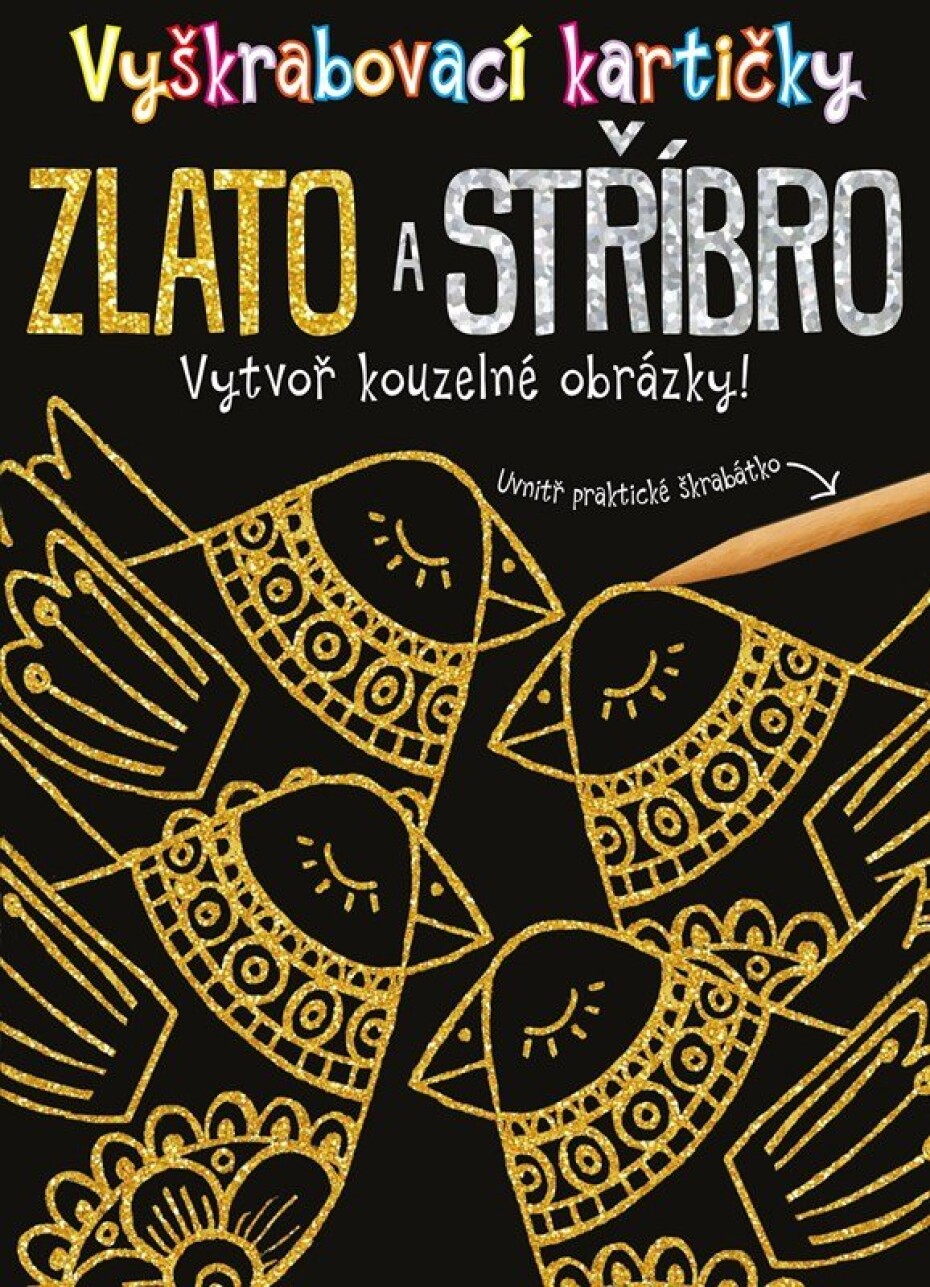 Vyškrabovací kartičky Zlato a stříbro - Kolektiv - main (0)