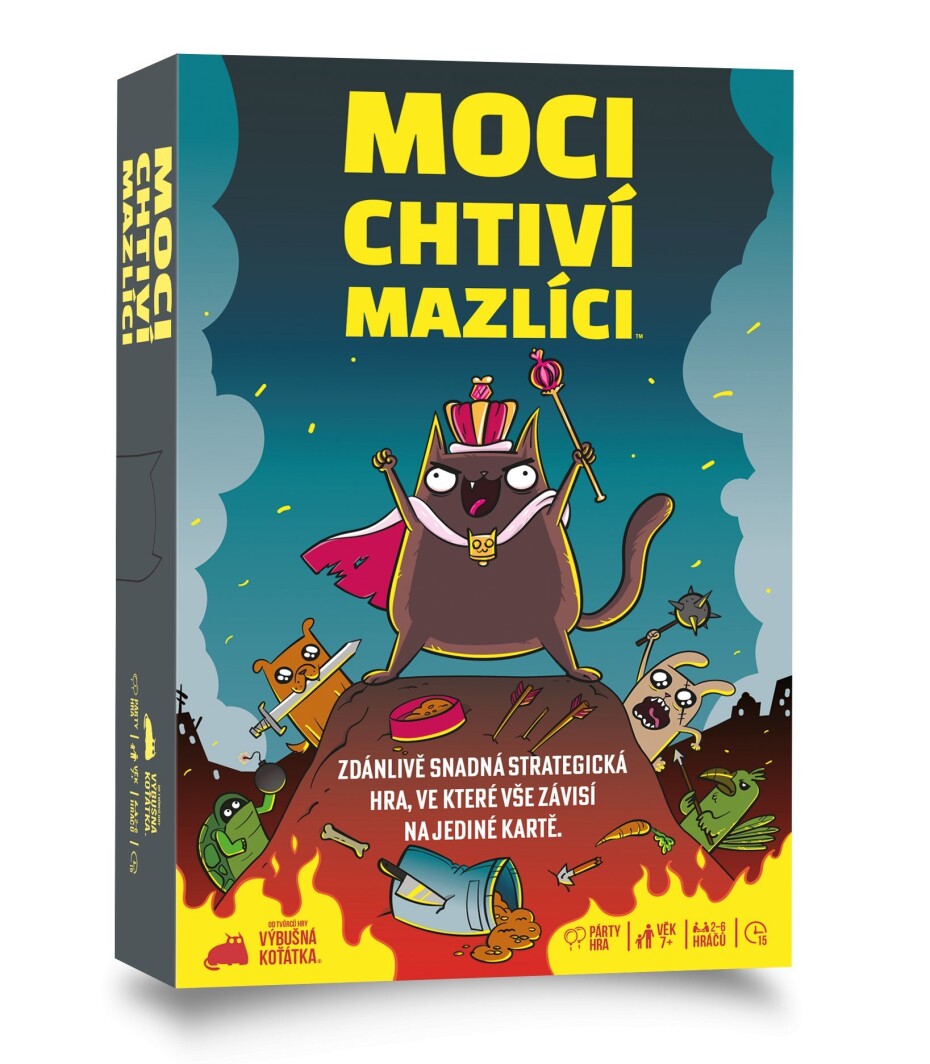 Mocichtiví mazlíci - karetní hra - main (0)