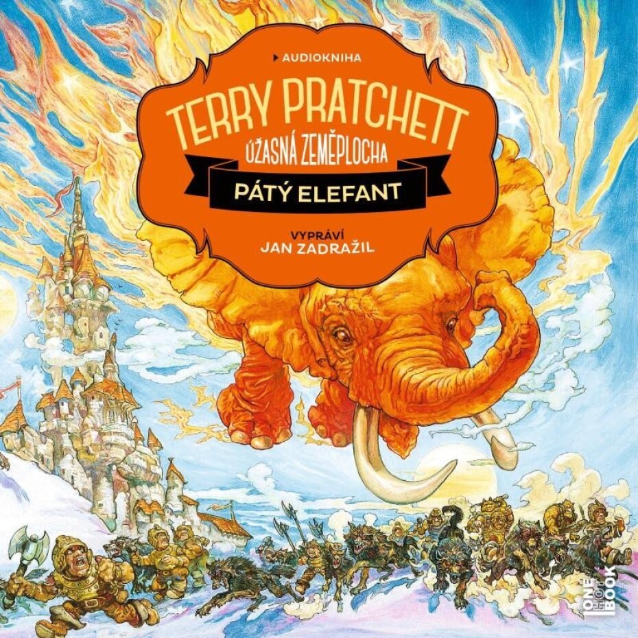Pátý elefant - Úžasná zeměplocha - CDmp3 (Čte Jan Zadražil) - Terry Pratchett - main (0)