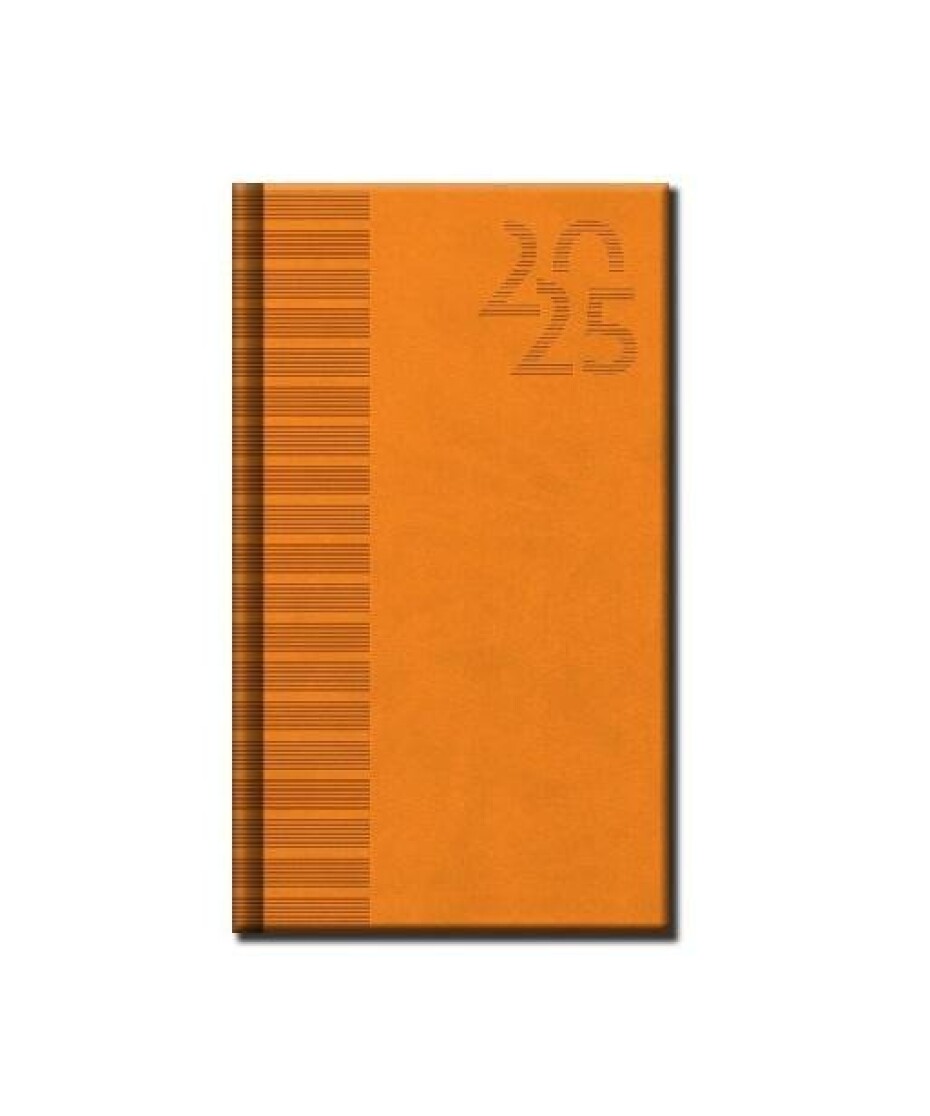 Diář 2025 Vivella Orange, mini, týdenní A6 - main (0)