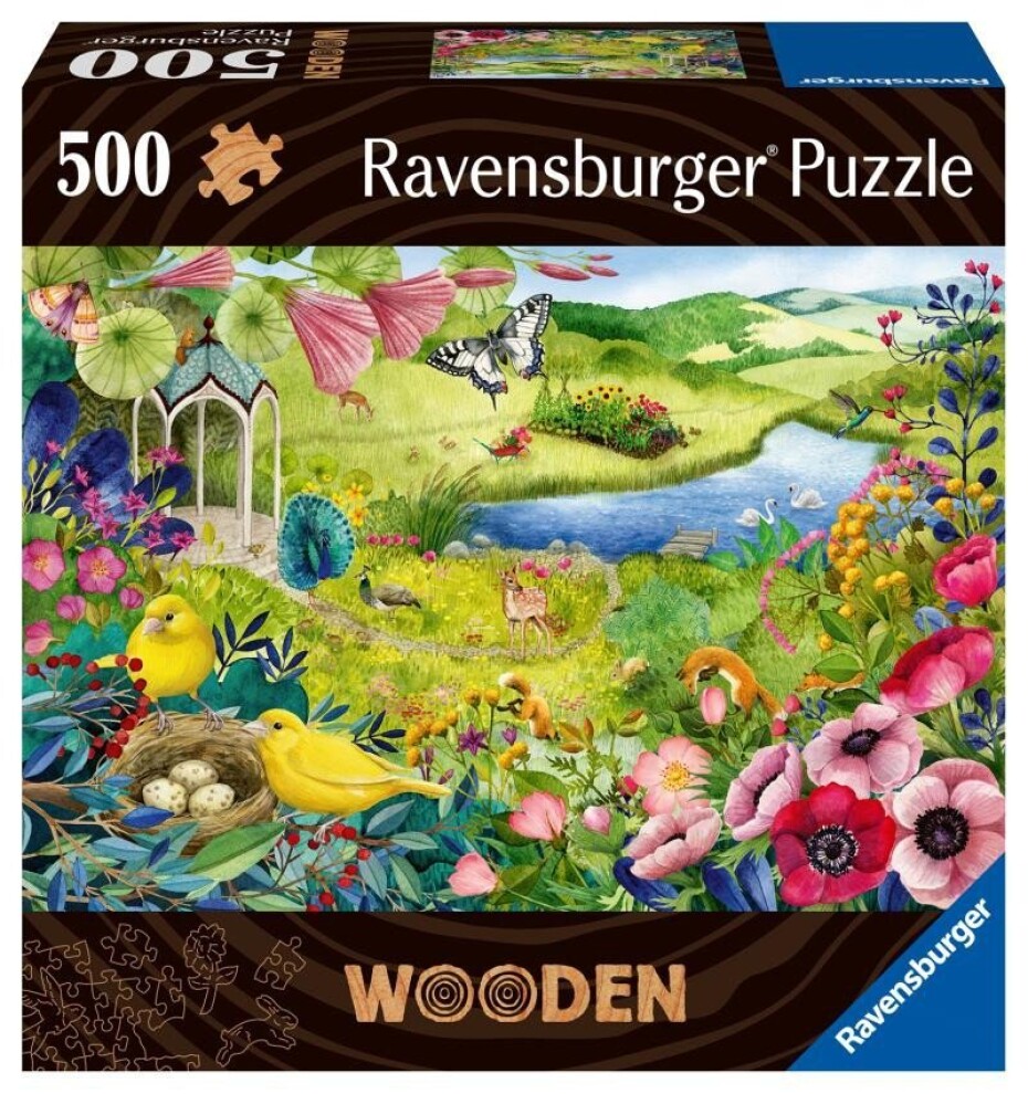 Puzzle Divoká zahrada 500 dílků (dřevěné) - main (0)