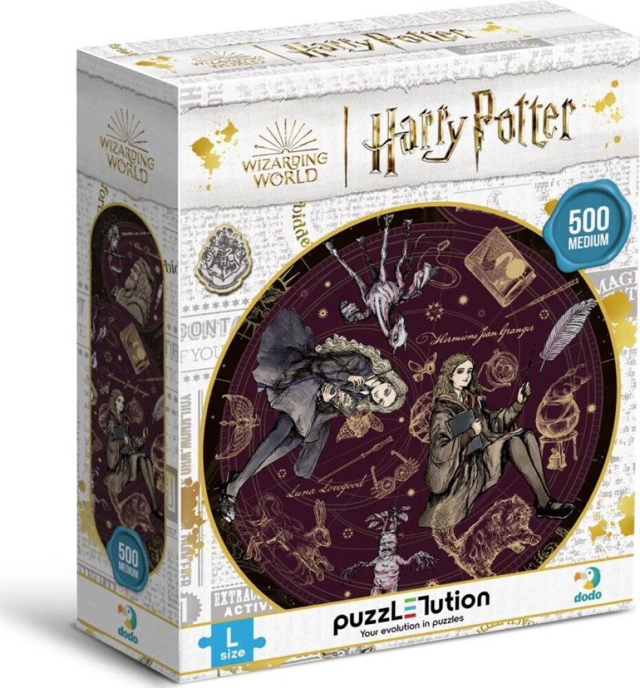 Puzzle Harry Potter: Brumbál, Hermiona a Lenka 500 dílků - main (0)