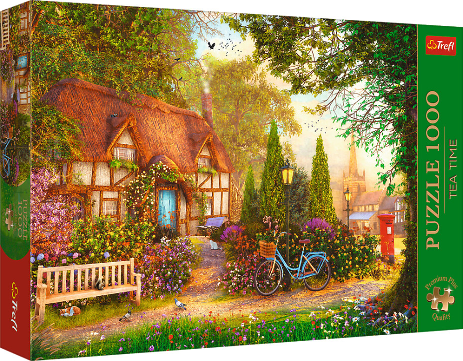 Puzzle Premium Plus Tea Time: Venkovské stavení/1000 dílků - Trefl - main (0)