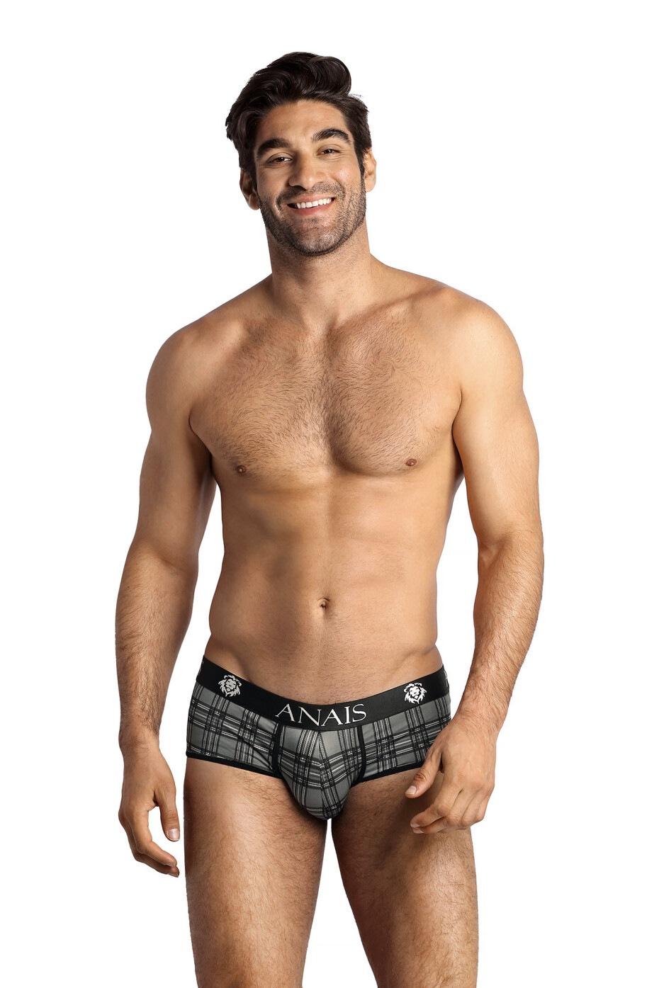 Pánské slipy Balance brief - Anais S šedá - main (1)