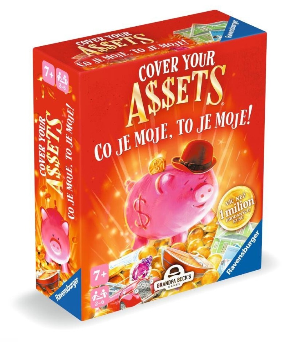 Cover Your Assets: Co je moje, to je moje! - karetní hra - main (0)