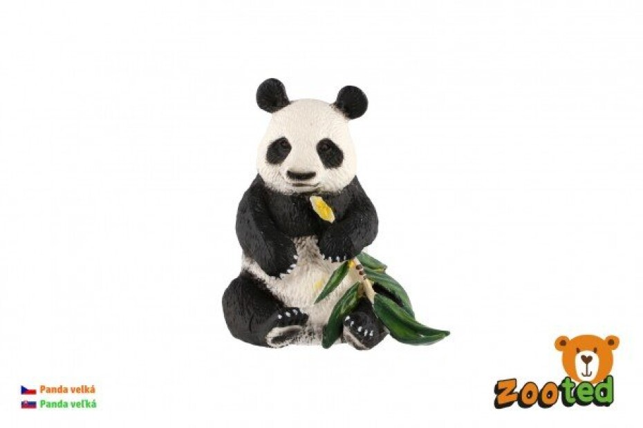 Panda velká zooted plast 8cm v sáčku - main (0)