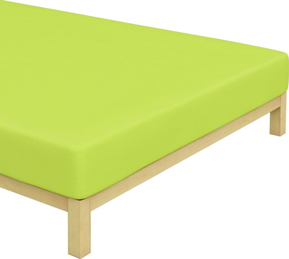 Jersey prostěradlo Limetkové Rozměr: 90x200 cm - main (0)