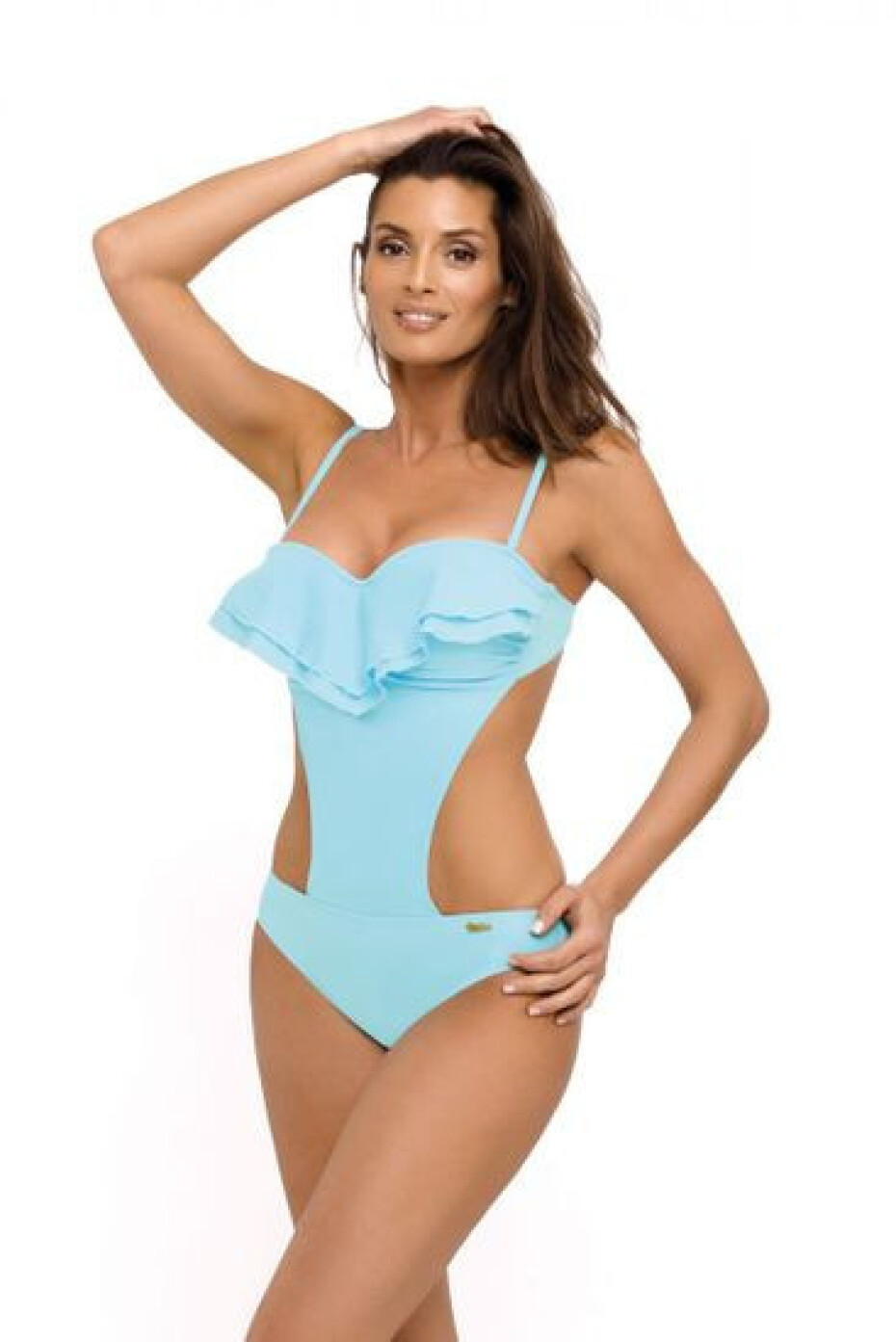 Dámské jednodílné plavky Belinda M-548 - Marko XL hnědá - main (8)