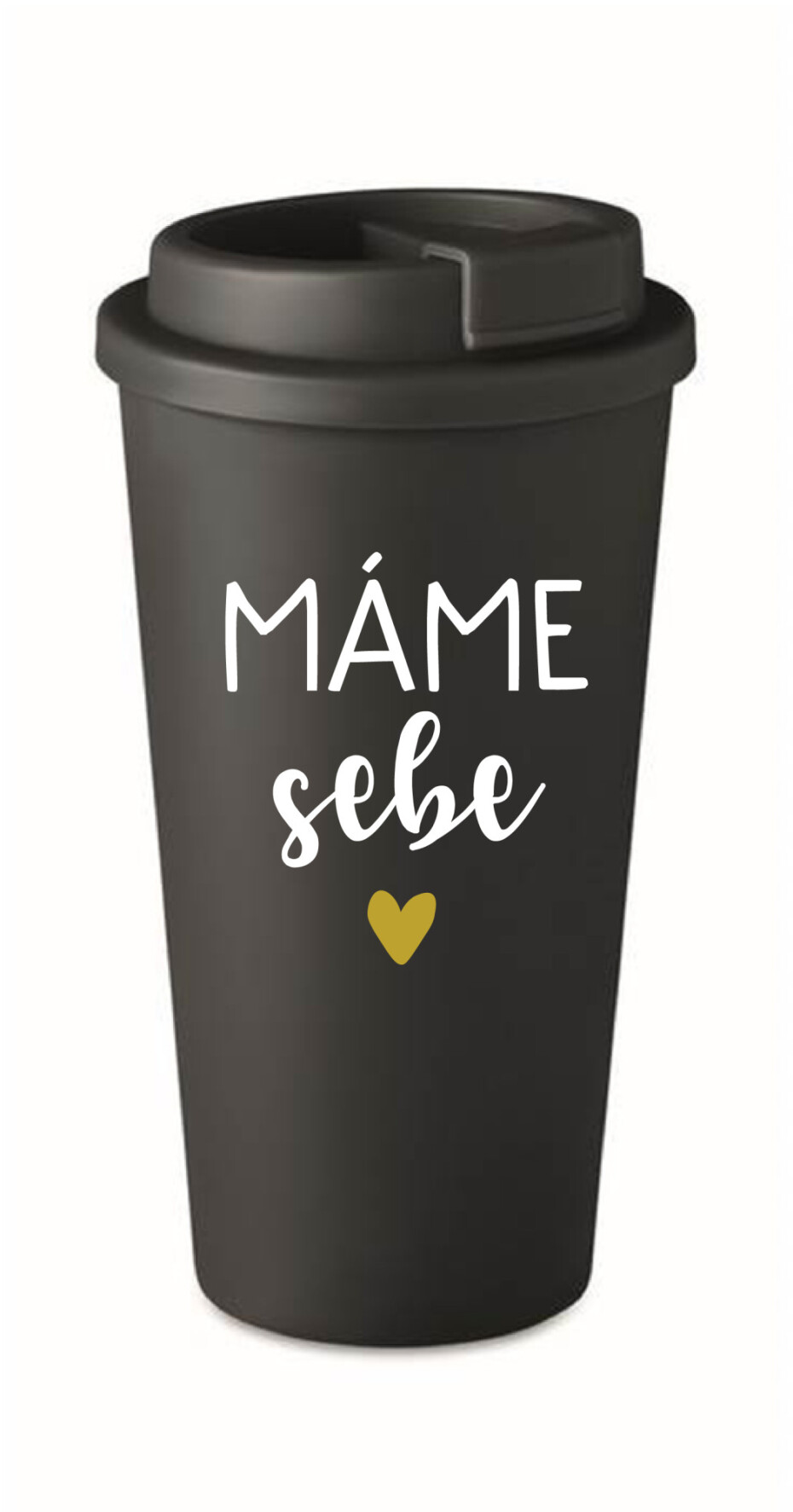 MÁME SEBE - černý termohrnek 475 ml - main (0)