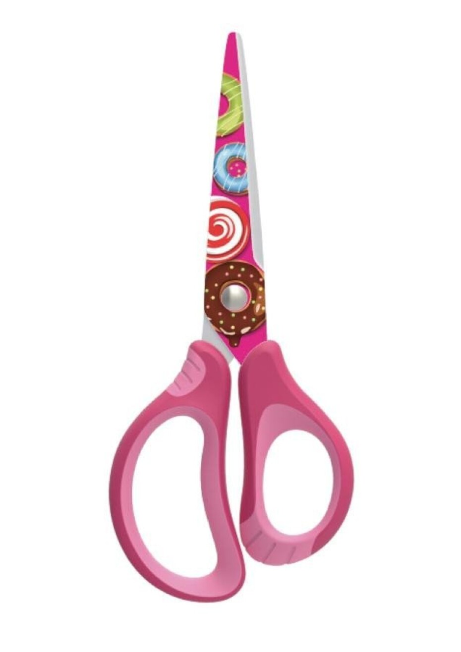 Keyroad Školní nůžky Tattoo Soft 15 cm - růžové - main (0)