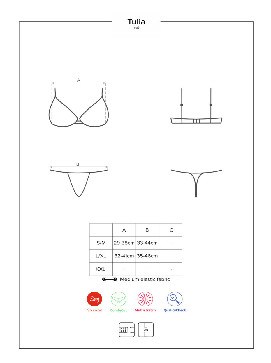 Perfektní set Tulia set - Obsessive S/M originál - main (2)