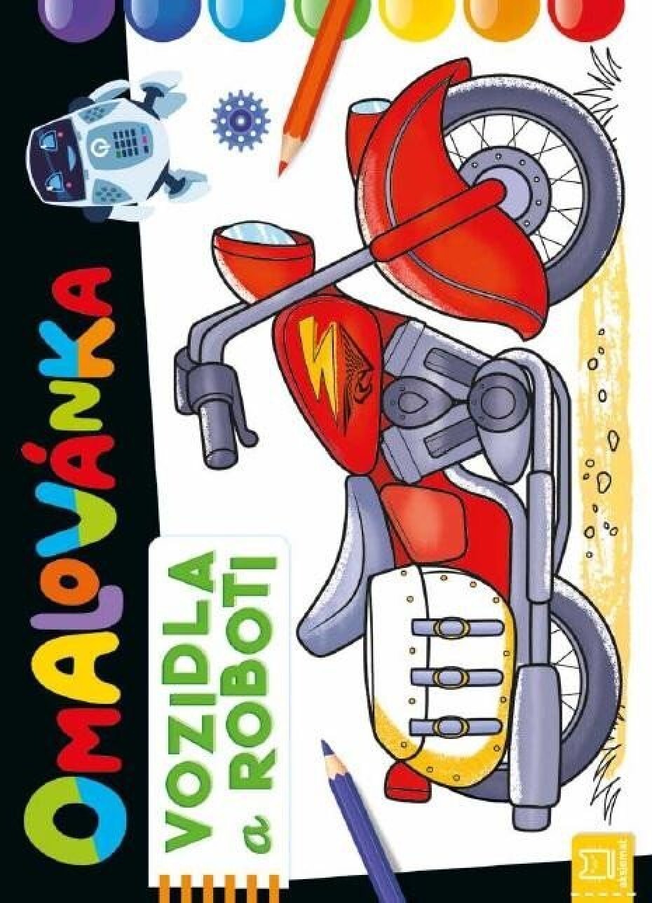 Omalovánka Vozidla a roboti - Aleksandra Paluchowska; Agnieszka Bator - main (0)