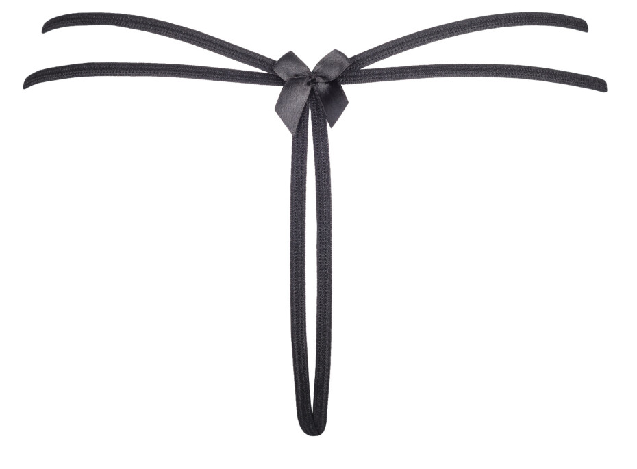Tanga Plus Size V-8698 černá - Axami 4XL - main (3)