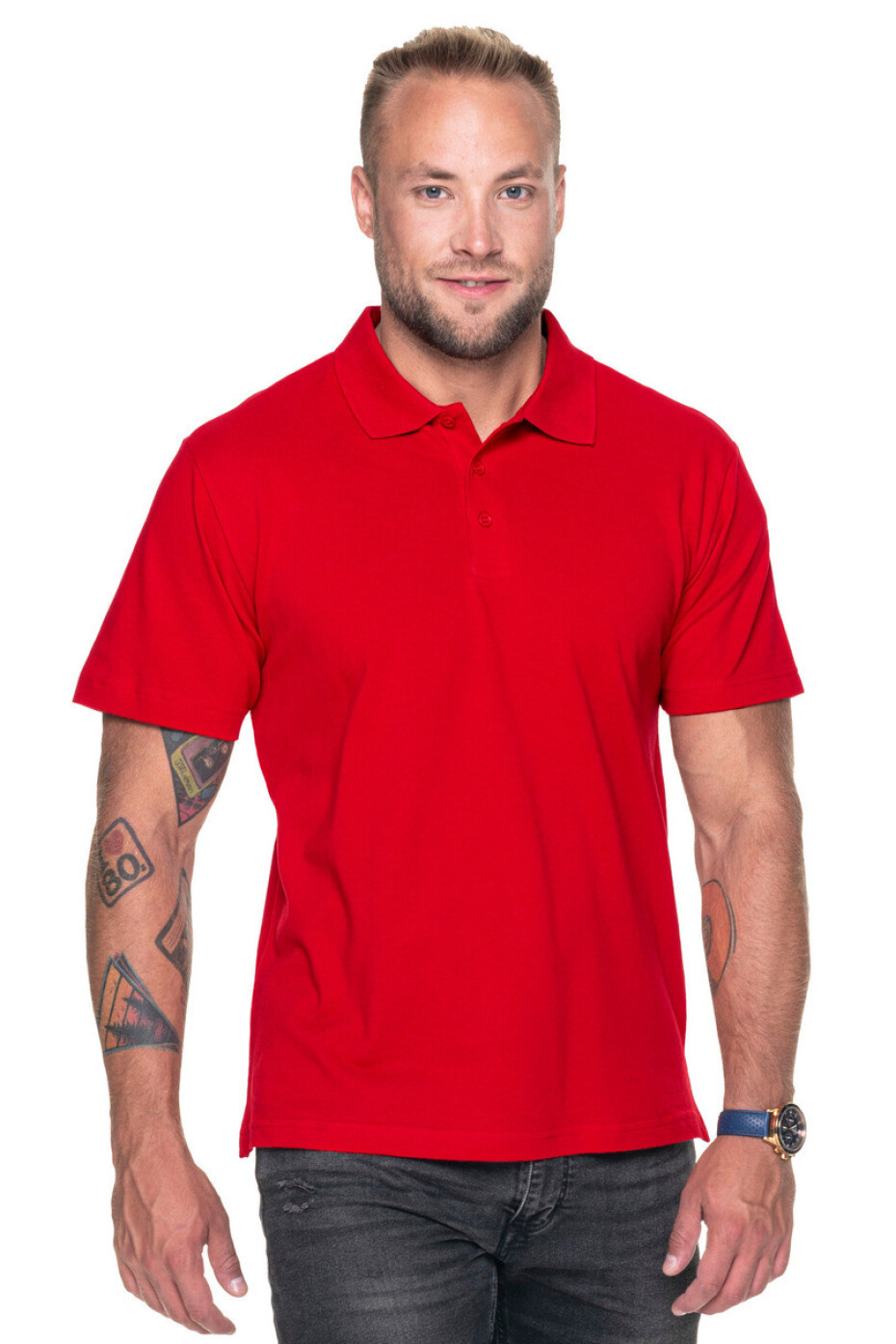 Pánské tričko POLO M POLO HEAVY 42180 bílá S - main (8)