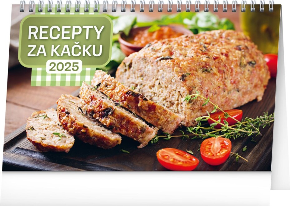 Kalendář 2025 stolní: Recepty za kačku, 23,1 × 14,5 cm - main (0)