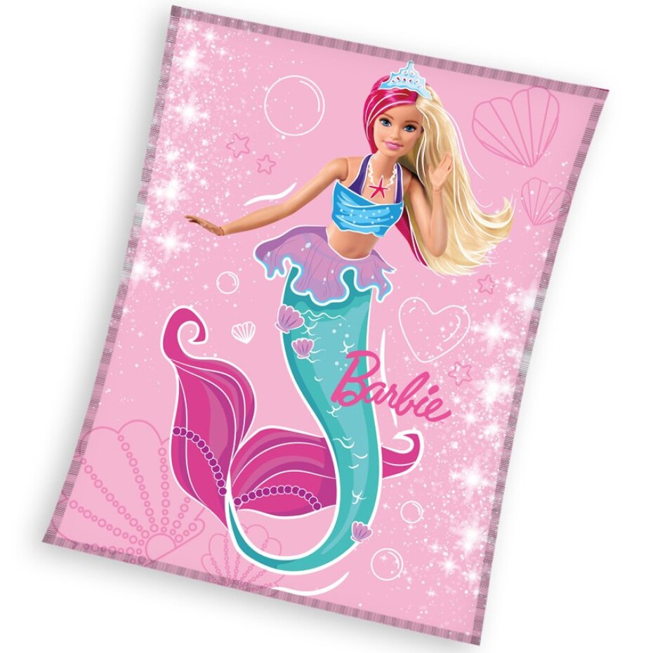 Dětská deka Barbie Mořská Panna 130x170 cm - main (0)