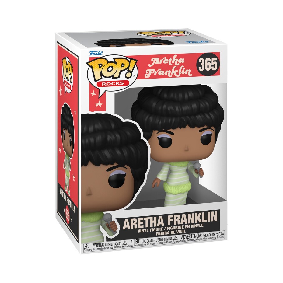 Funko POP Rocks: Aretha Franklin(Green Dress) - main (0)