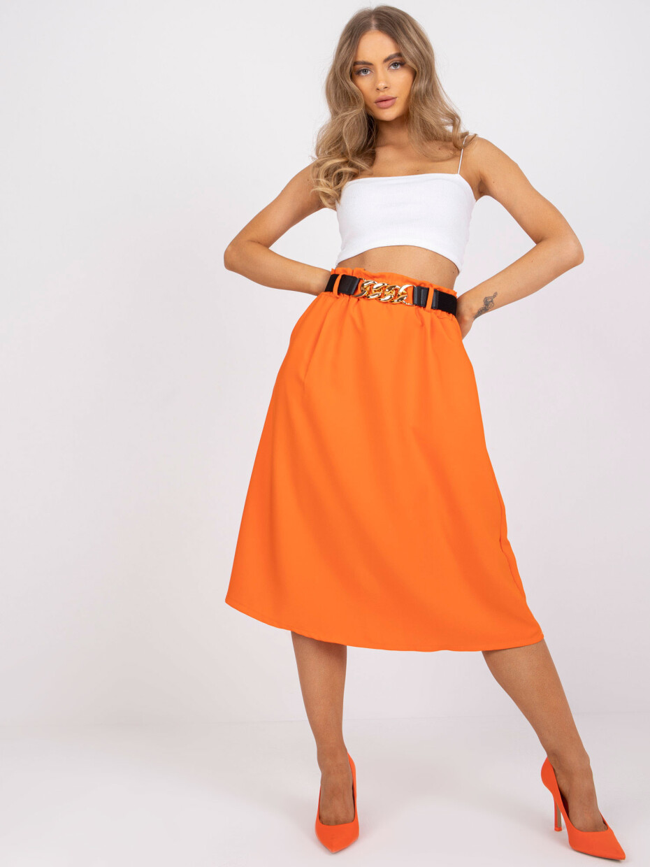 Sukně DHJ SD 13169.58P oranžová jedna velikost - main (6)