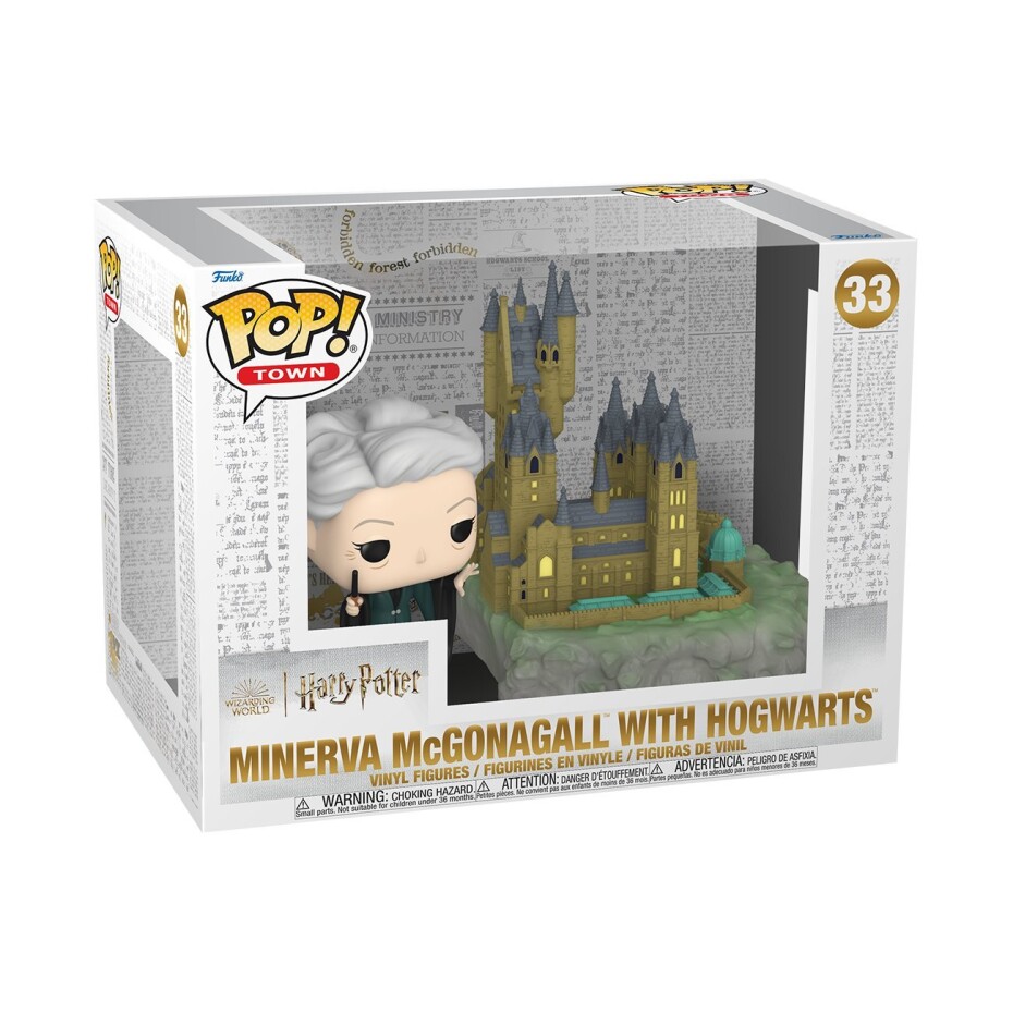 Funko POP Movies: Harry Potter - Town: Hogwarts w/Minerva - main (0)
