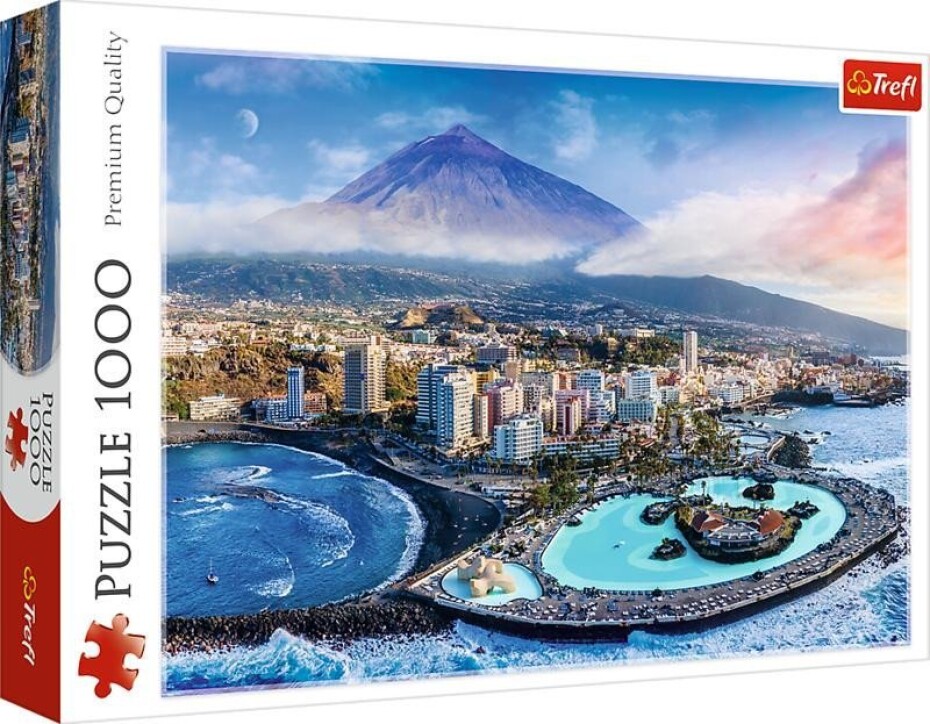 Puzzle Pohled na Tenerife, Španělsko 1000 dílků - main (0)