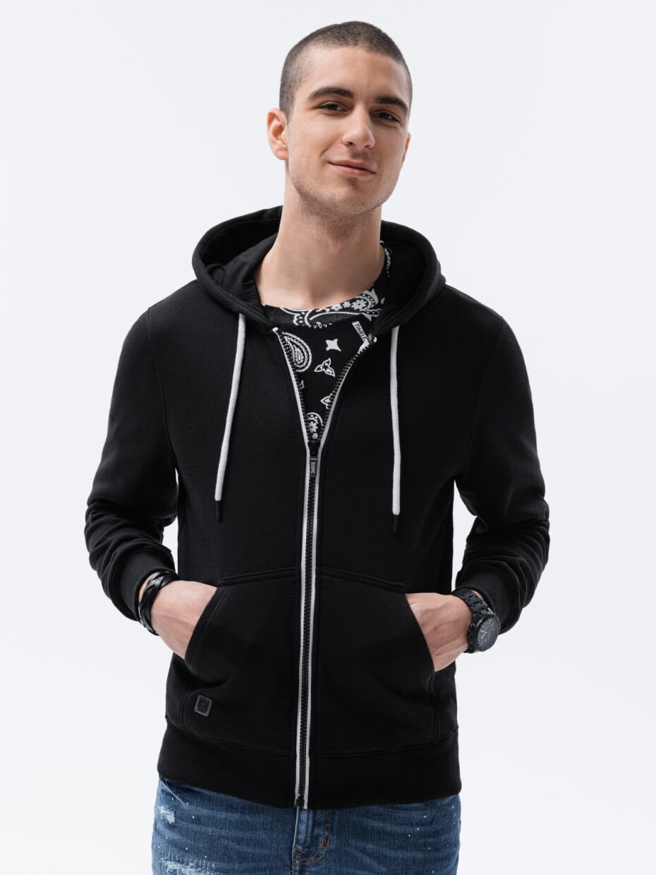 Ombre mikina B977-1 Black S - main (1)