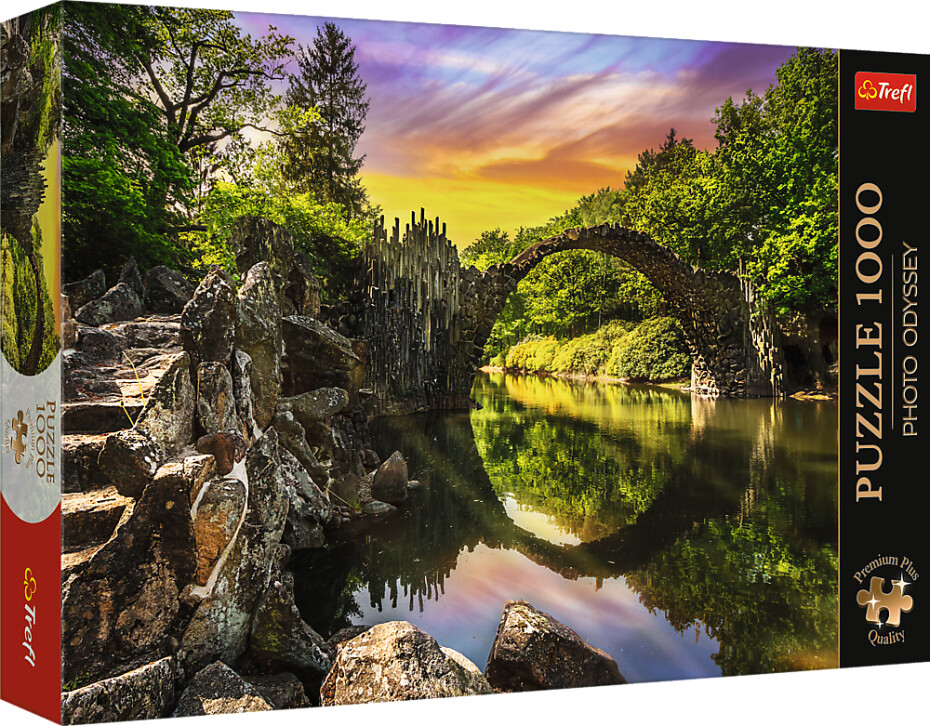 Puzzle Premium Plus: Photo Odyssey - Rakotzův most v Kromlau 1000 dílků - Trefl - main (0)
