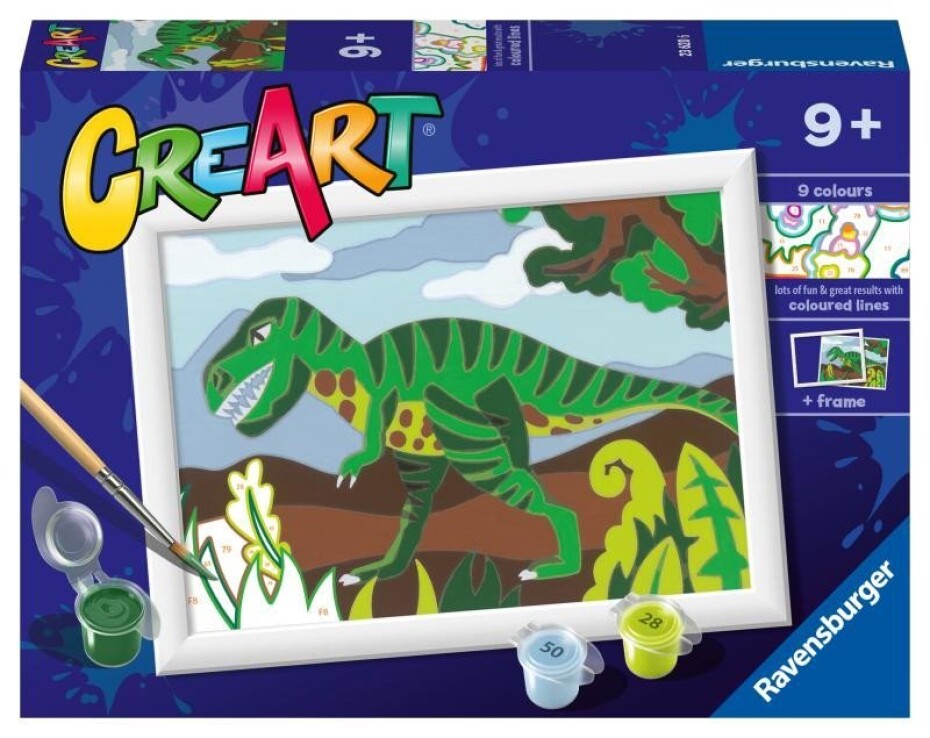 CreArt Toulající se dinosaurus - main (0)